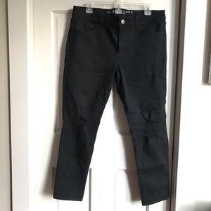 American Eagle Super Stretch X Ripped Jeggings